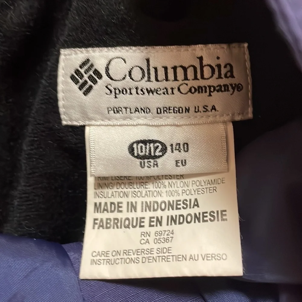 Columbia Ski Snowboarding Pants Size 10/12